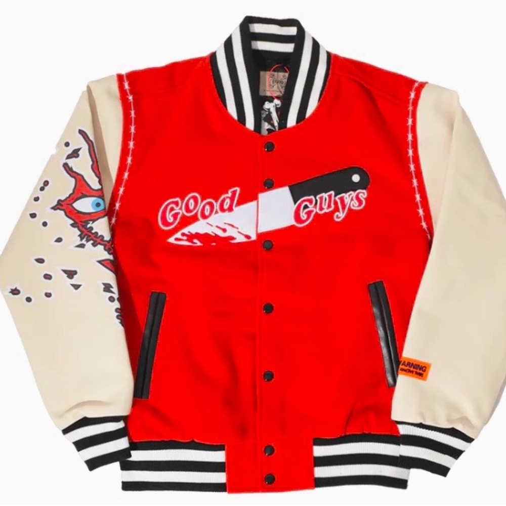 BRAND X GOOD GUYS CHUCKY VARSITY JACKET